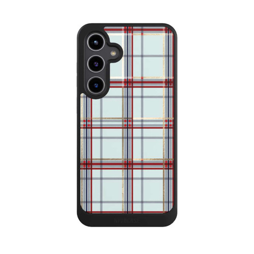 Samsung Galaxy S24+ NIVOcore Tartan Bleu