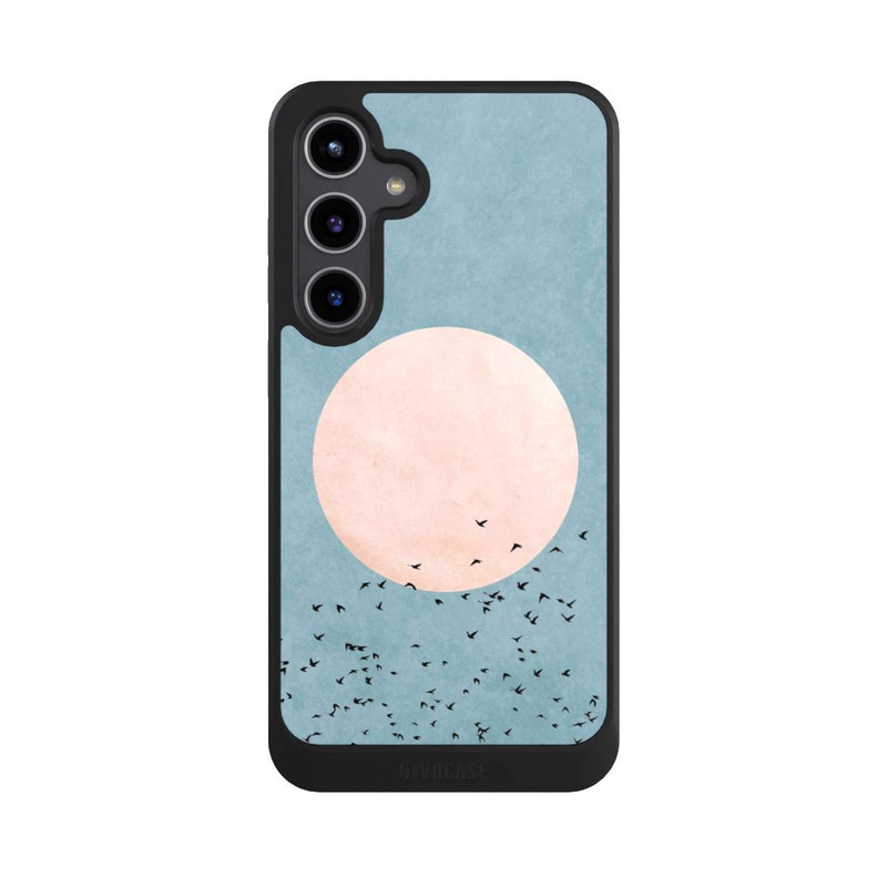 Galaxy S24 + NIVOcore Wegfliegen