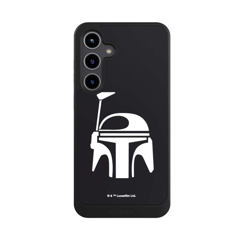 Galaxy S24 + NIVOcore Casque Boba Fett Noir