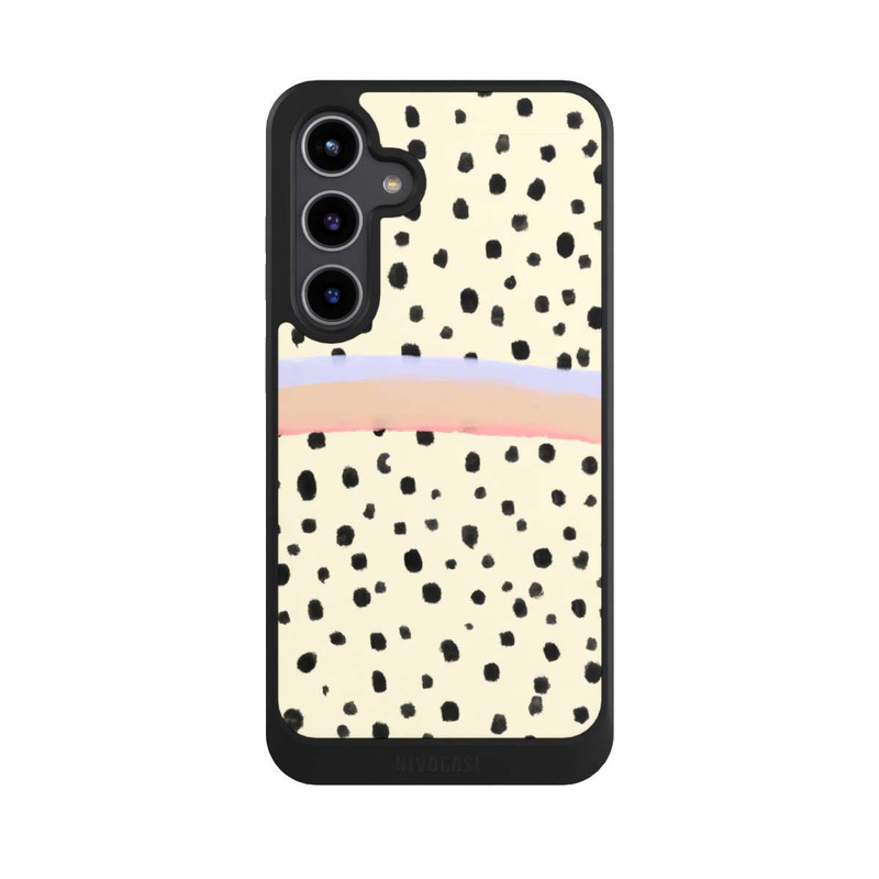Galaxy S24 + NIVOcore Verrücktes Leben Kunst Pastell