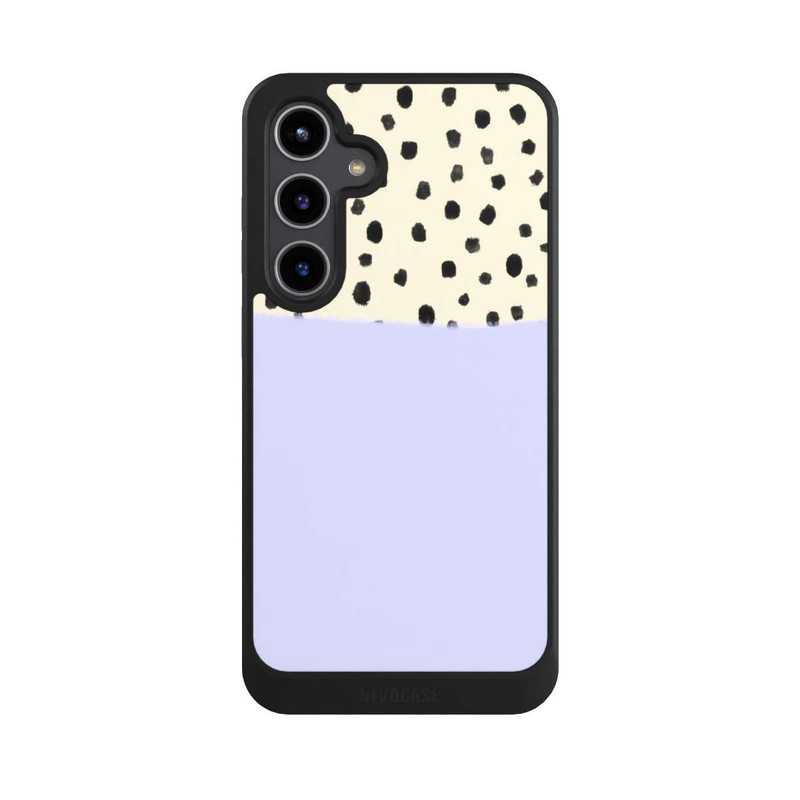 Galaxy S24 + NIVOcore Tupfen Boho Pastell