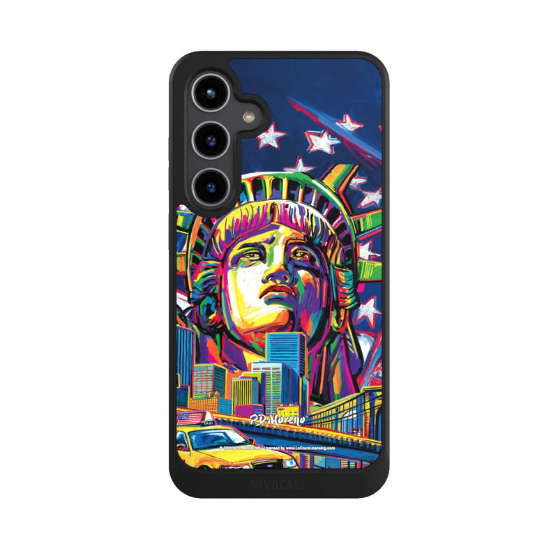 Galaxy S24 + NIVOcore NY City Art By P.D. Moreno