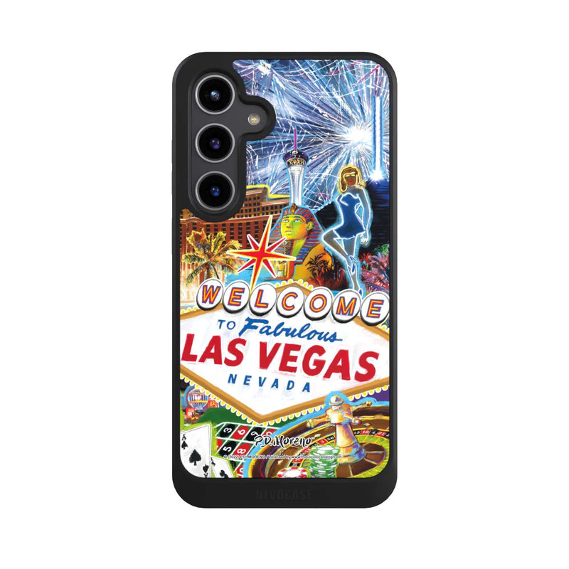 Galaxy S24 + NIVOcore Las Vegas Art By P.D. Moreno