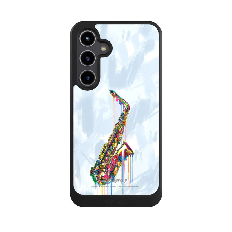 Galaxy S24 + NIVOcore Saxophone Art By P.D. Moreno