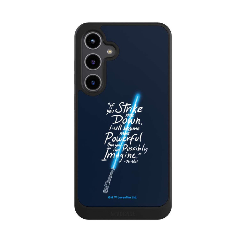 Galaxy S24 + NIVOcore Obi Wan Quote