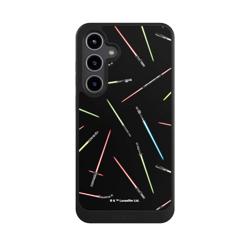 Galaxy S24 + NIVOcore Lichtschwert-Muster