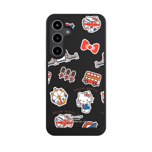 Samsung Galaxy S24+ NIVOcore Hello Kitty Londoner Abzeichen Transparent