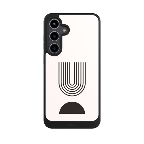 Samsung Galaxy S24+ NIVOcore Moderne Kunst Schwarze Linien