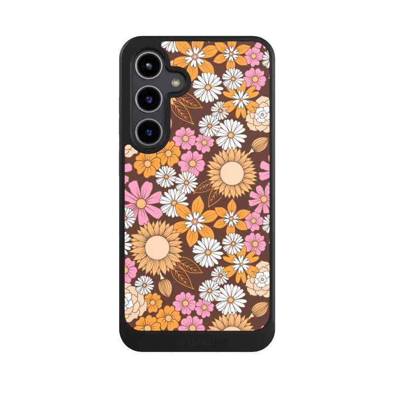 Galaxy S24 + NIVOcore Vintage Boho Flowers