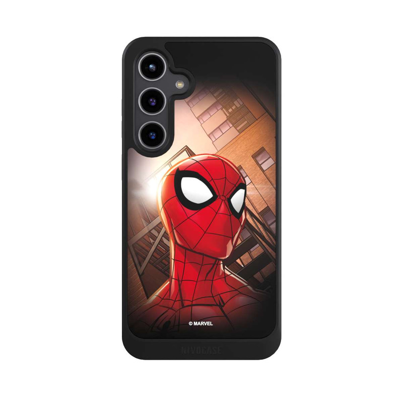 Galaxy S24 + NIVOcore Spider-Man City