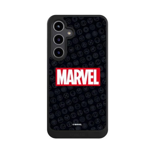 Samsung Galaxy S24+ NIVOcore Marvel Logo Noir Rouge