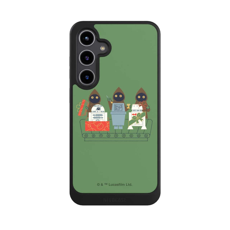 Galaxy S24 + NIVOcore Les cadeaux de Noël des Jawas de Star Wars