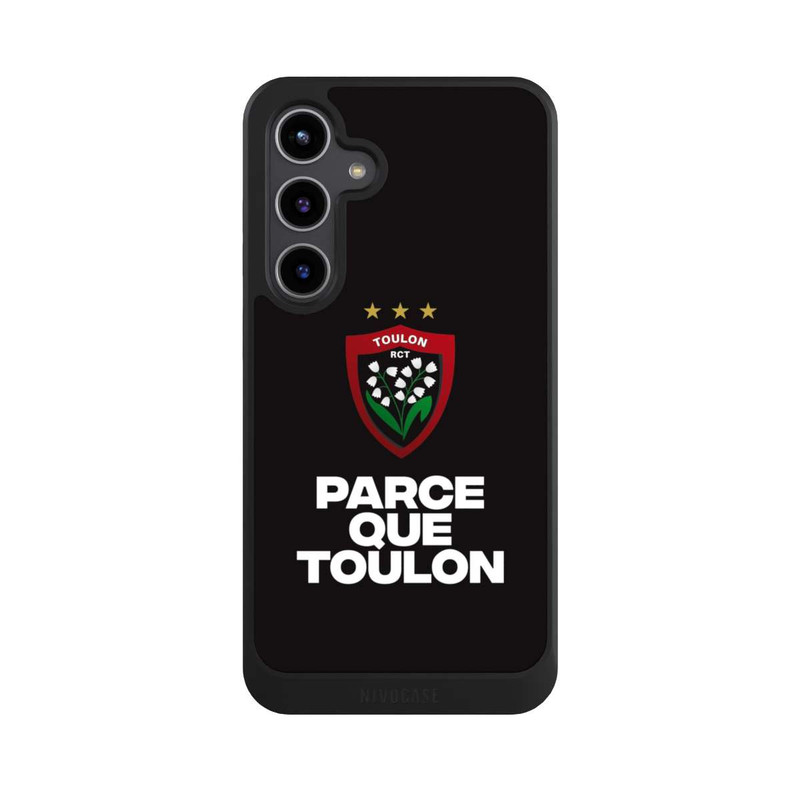 Galaxy S24 + NIVOcore Parce Que Toulon Noir