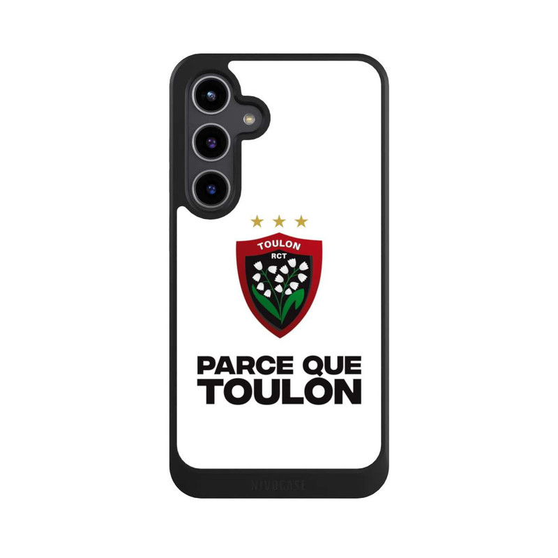 Galaxy S24 + NIVOcore RC Toulonnais Weiß