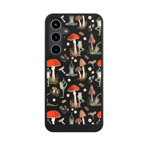Samsung Galaxy S24+ NIVOcore Yoga-Frösche mit Pilzen