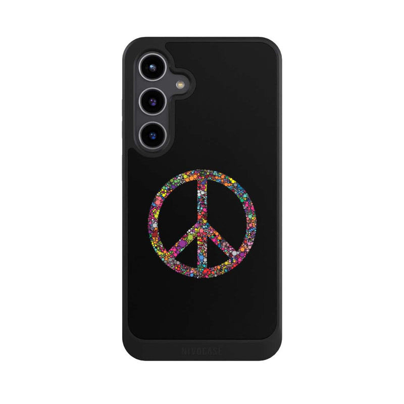Galaxy S24 + NIVOcore Peace Zeichen
