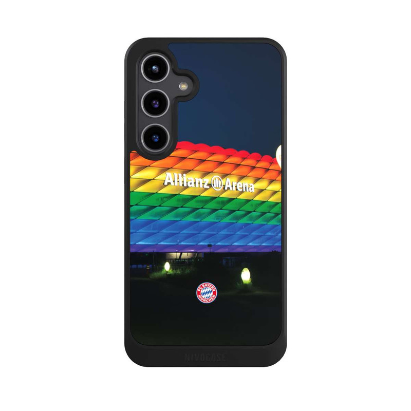 Galaxy S24 + NIVOcore Allianz Arena Regenbogen