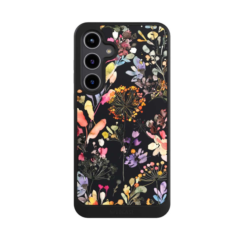 Galaxy S24 + NIVOcore Wilde Gräser schwarz