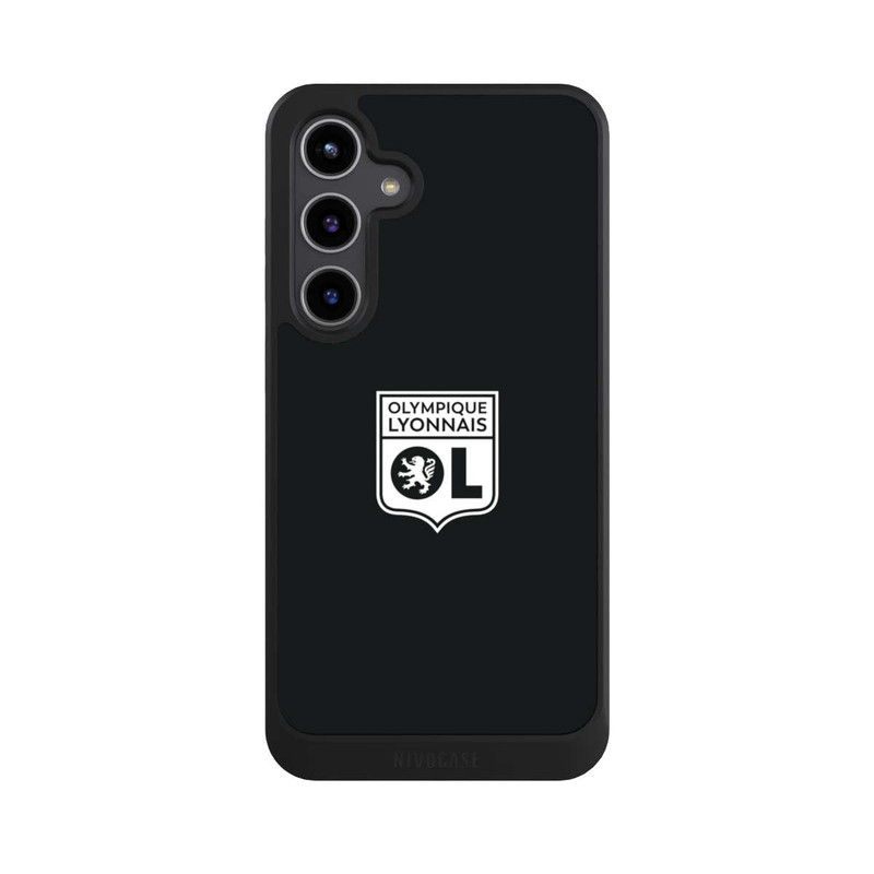 Galaxy S24 + NIVOcore OL Logo Schwarz und Weiß