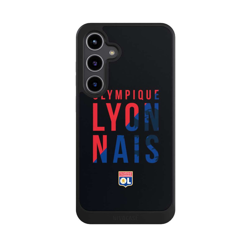 Galaxy S24 + NIVOcore OL bleu et rouge