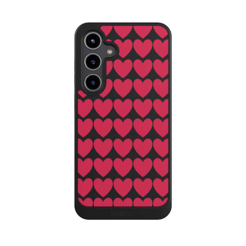 Samsung Galaxy S24+ NIVOcore Viva Magenta Hearts