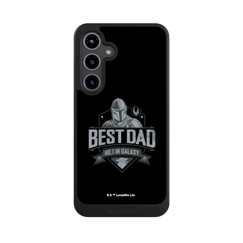 Galaxy S24 + NIVOcore The Mandalorian Number One Dad
