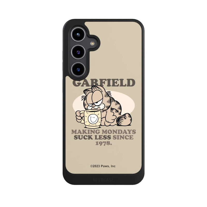 Galaxy S24 + NIVOcore Garfield Brown
