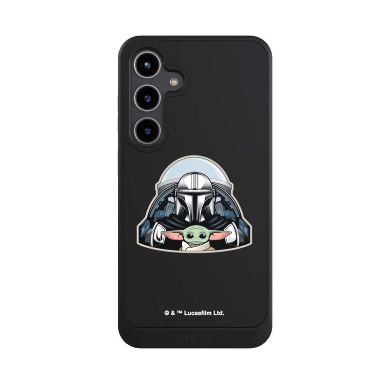 Galaxy S24 + NIVOcore Mando and Grogu Transparent