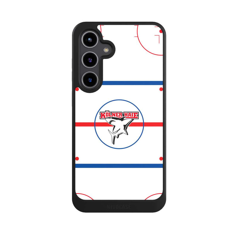 Galaxy S24 + NIVOcore Kölner Haie Spielfeld