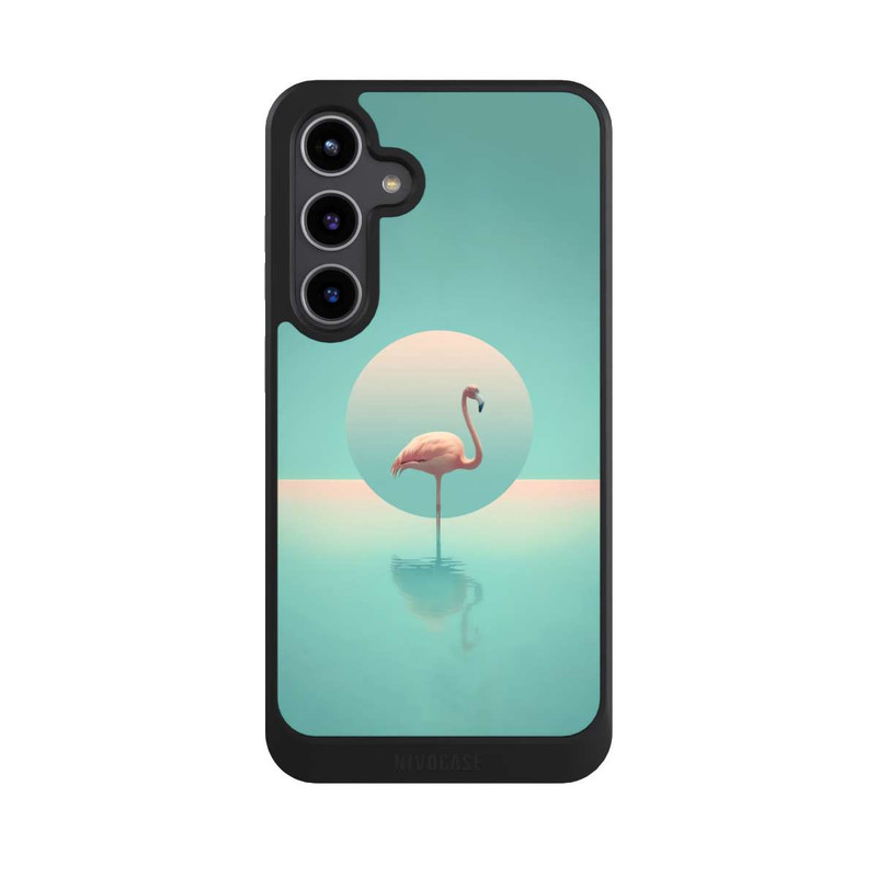 Galaxy S24 + NIVOcore Flamingo In The Pool 
