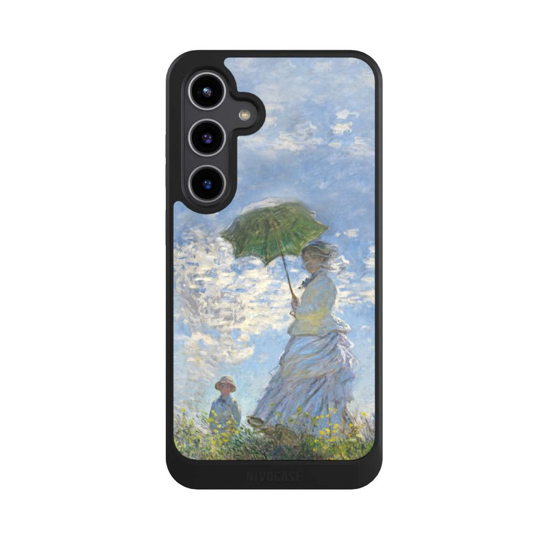 Galaxy S24 + NIVOcore Woman With A Parasol Madame Monet And Her Son by Monet