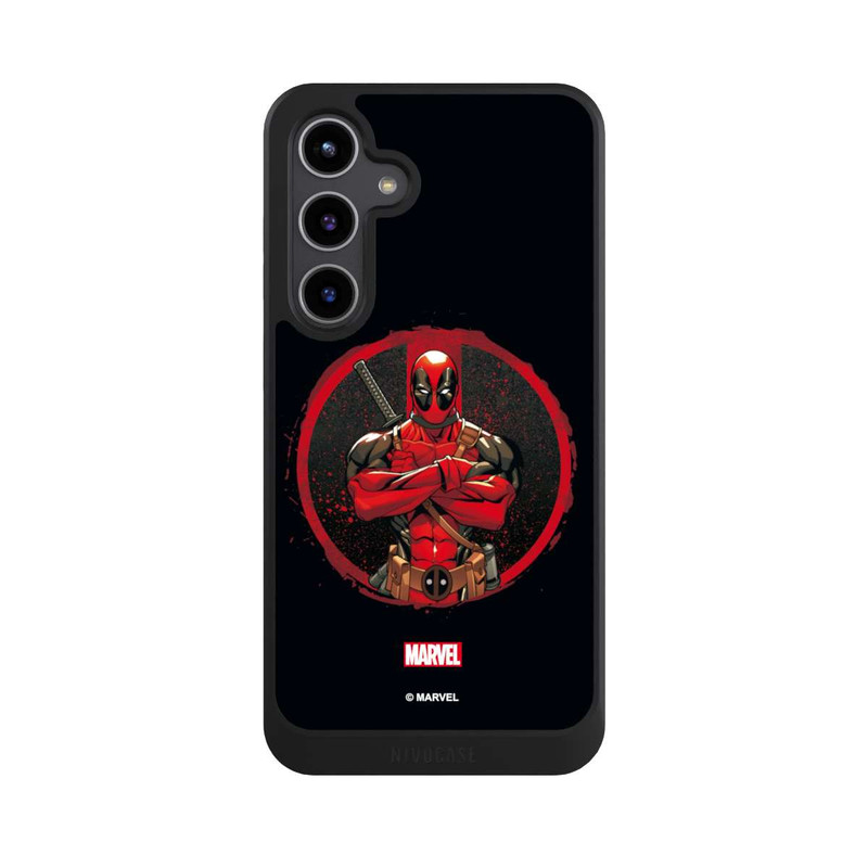 Galaxy S24 + NIVOcore Deadpool Badge