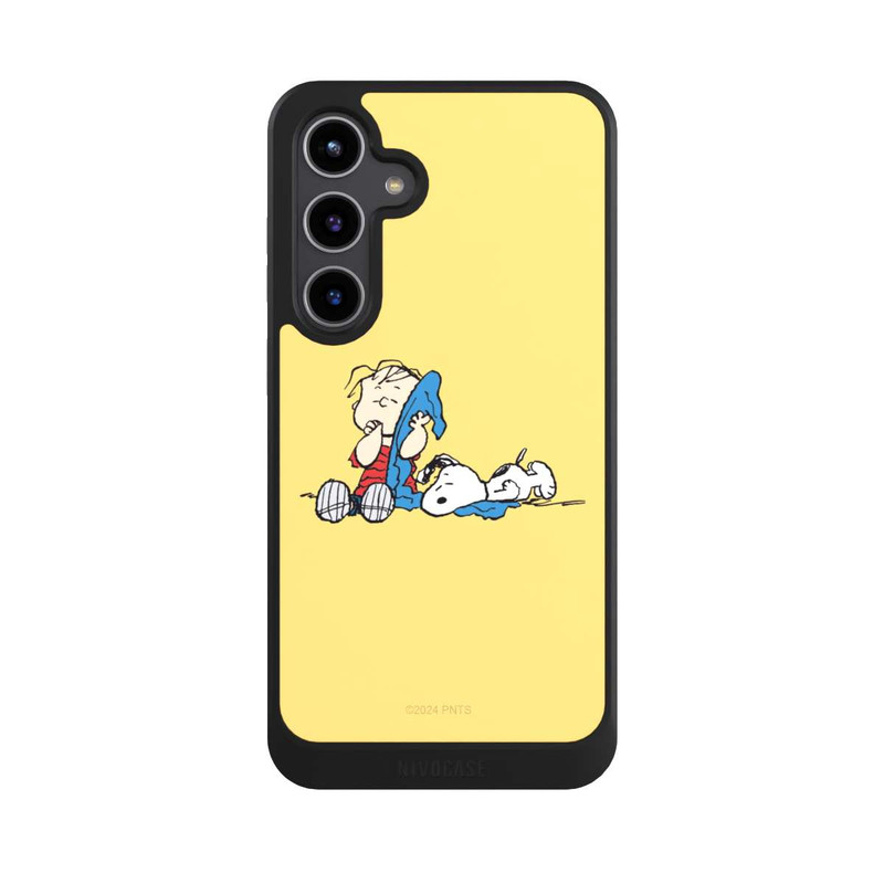 Galaxy S24 + NIVOcore Snoopy und Linus