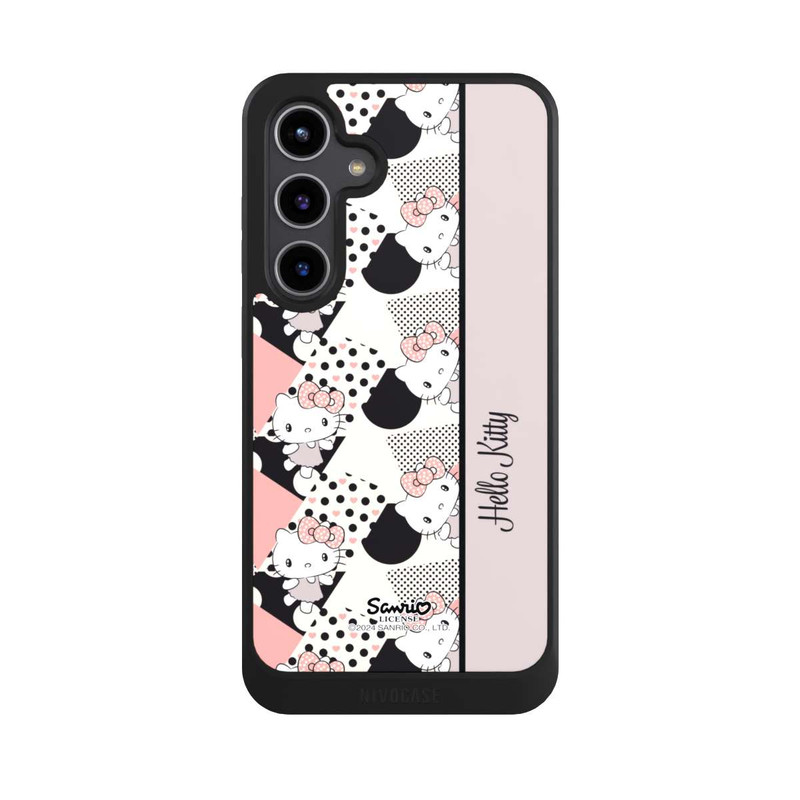 Galaxy S24 + NIVOcore Hello Kitty elegantes Muster
