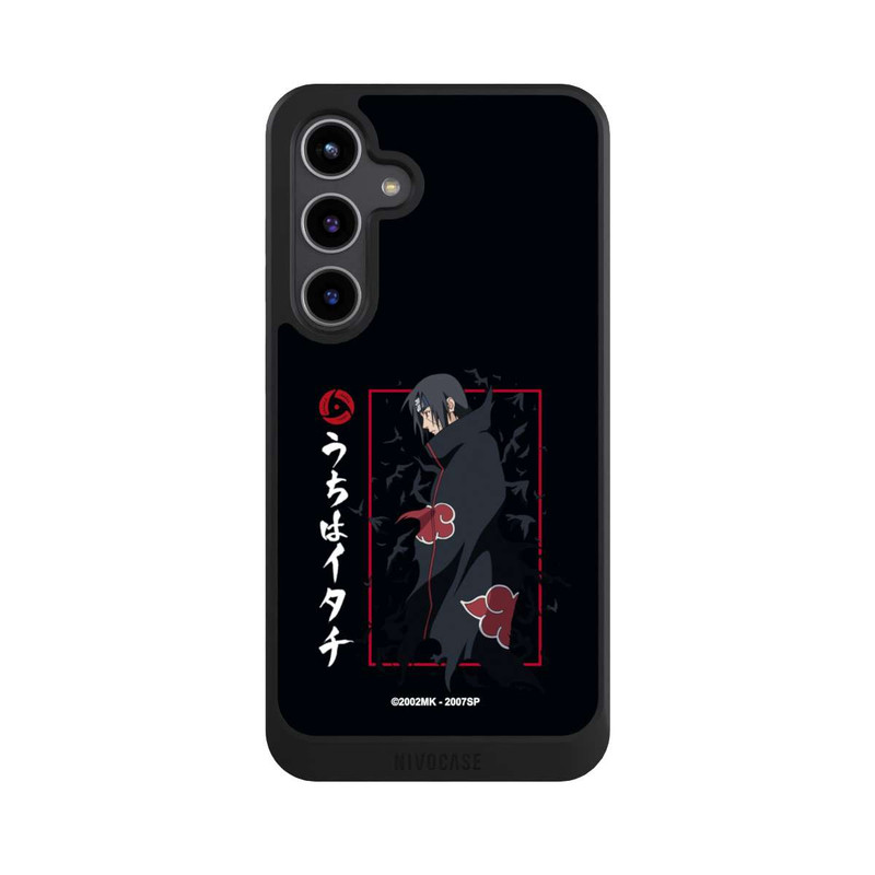 Galaxy S24 + NIVOcore Itachi corbeaux noirs