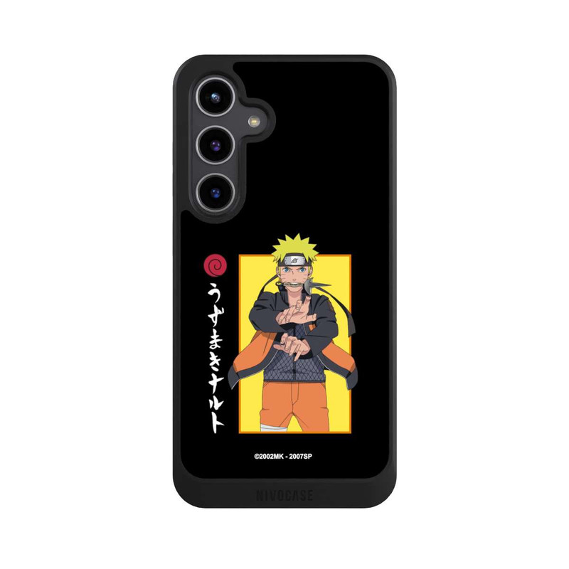 Galaxy S24 + NIVOcore Naruto Kampfposition Schwarz