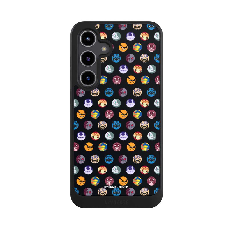 Galaxy S24 + NIVOcore Bijuu Muster Schwarz