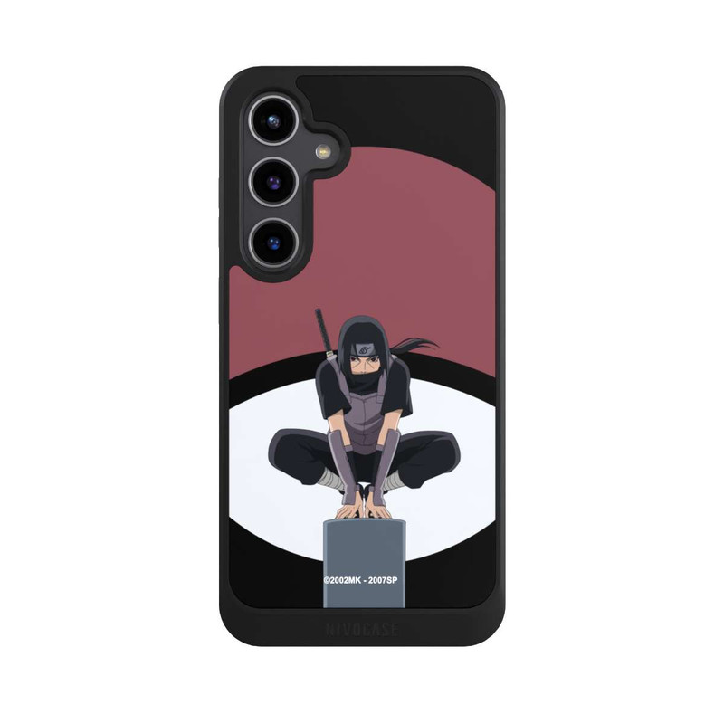 Galaxy S24 + NIVOcore Itachi Uchiha Symbol schwarz