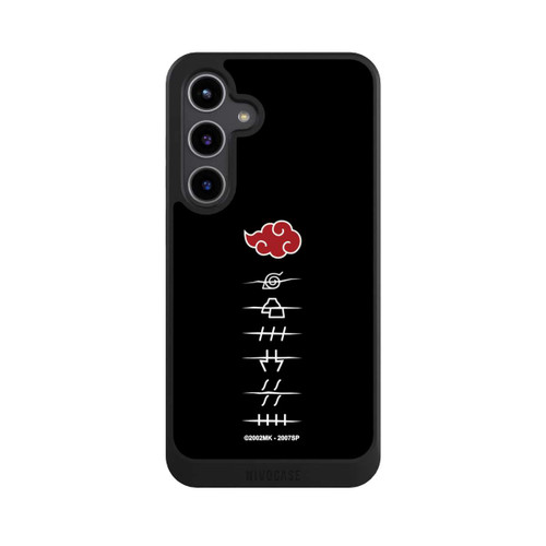 Samsung Galaxy S24+ NIVOcore Akatsuki Mitgliedssymbole Schwarz