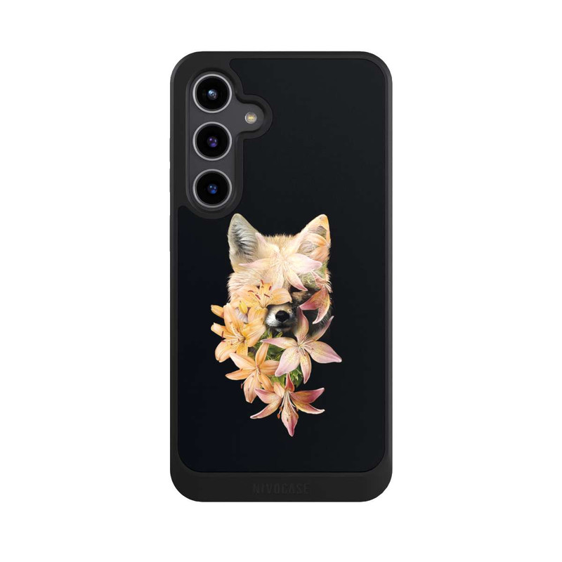 Galaxy S24 + NIVOcore Blumen-Fuchs