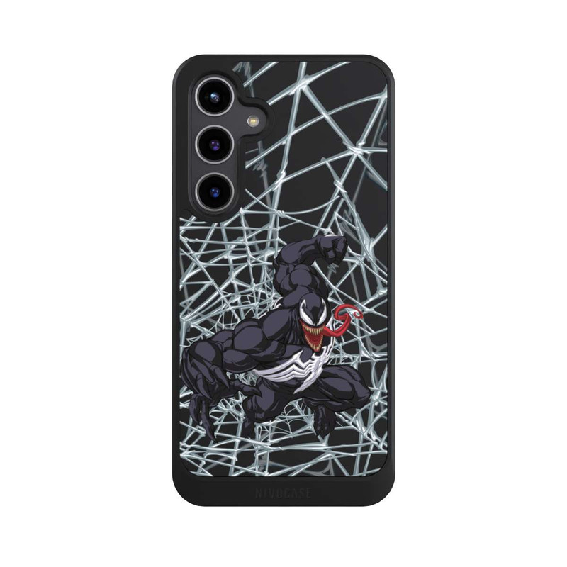 Galaxy S24 + NIVOcore Venom Toile d'Araignée