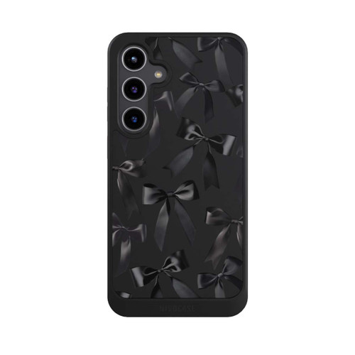 Samsung Galaxy S24+ NIVOcore Schwarze Satinschleifen
