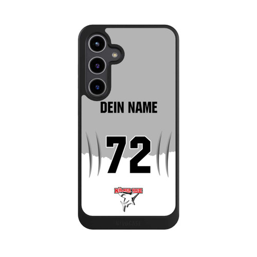 Samsung Galaxy S24+ NIVOcore Kölner Haie Trikotmotiv Personalisierbar