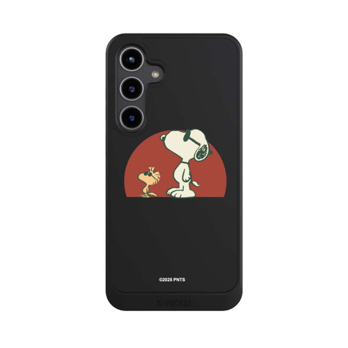 Samsung Galaxy S24+ NIVOcore Snoopy Woodstock Far Out transparent