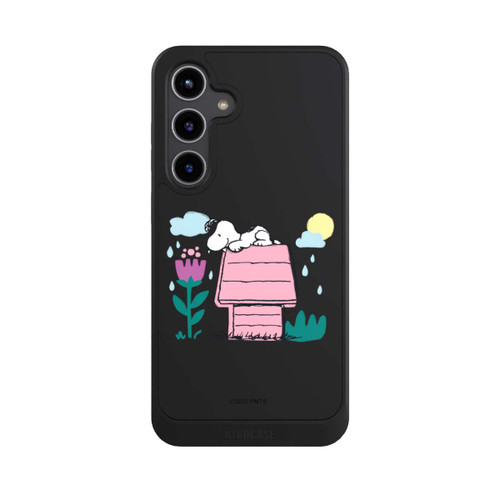 Samsung Galaxy S24+ NIVOcore Snoopy Hundehütte Frühling transparent