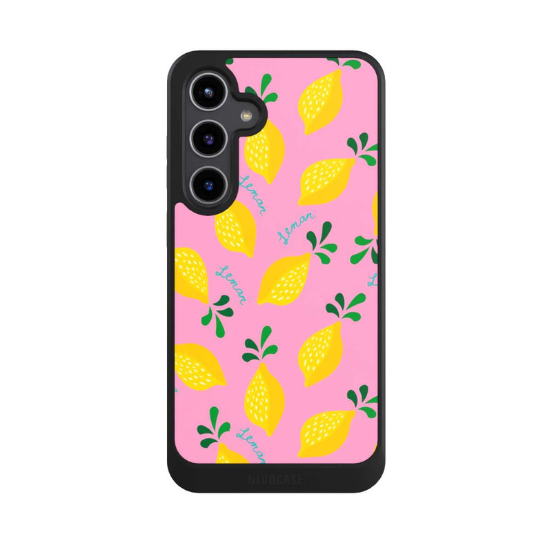 Galaxy S24 + NIVOcore Dopamin Lemon Pattern