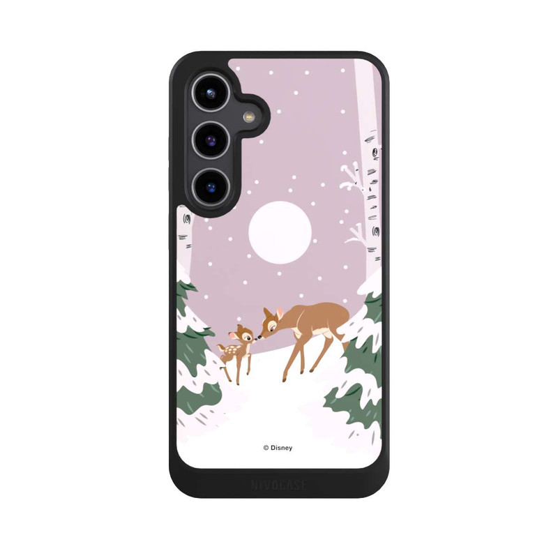 Galaxy S24 + NIVOcore Bambi und Mutter Winterliebe