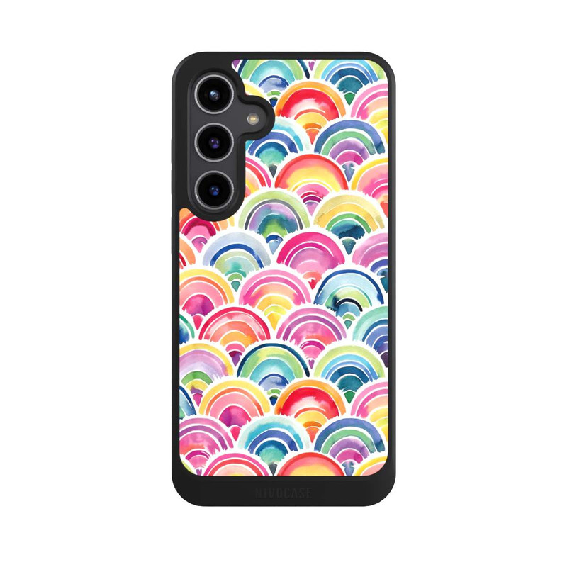 Galaxy S24 + NIVOcore Happy Summer Rainbow Scales