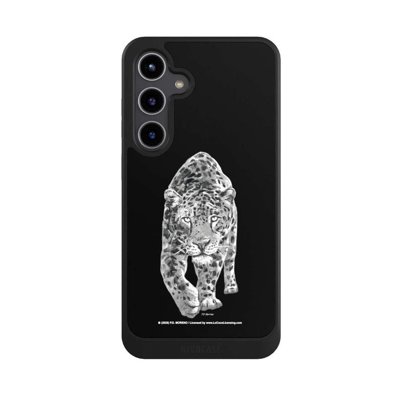 Galaxy S24 + NIVOcore Leopard Schwarz