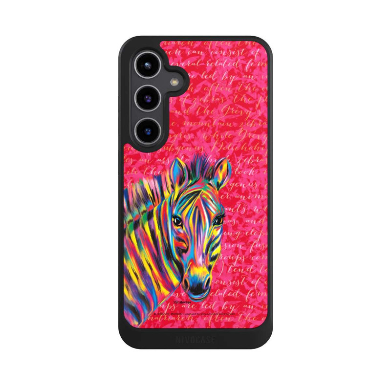 Galaxy S24 + NIVOcore Zèbre coloré
